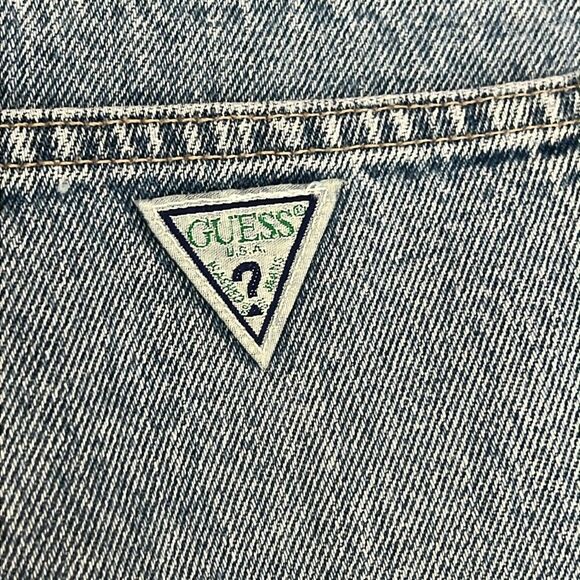 🔥🔥 Vintage GUESS USA Denim Jean Shorts “JORTS” Men Sz 30 - EXCELLENT Condition - Picture 4 of 8